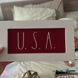 Rae Dunn USA Sign